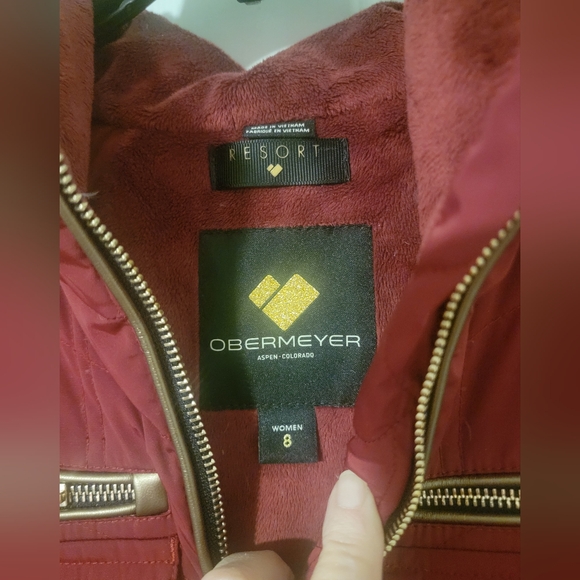 Obermeyer Women’s Devon Down Jacket Womens 8 - Picture 2 of 12
